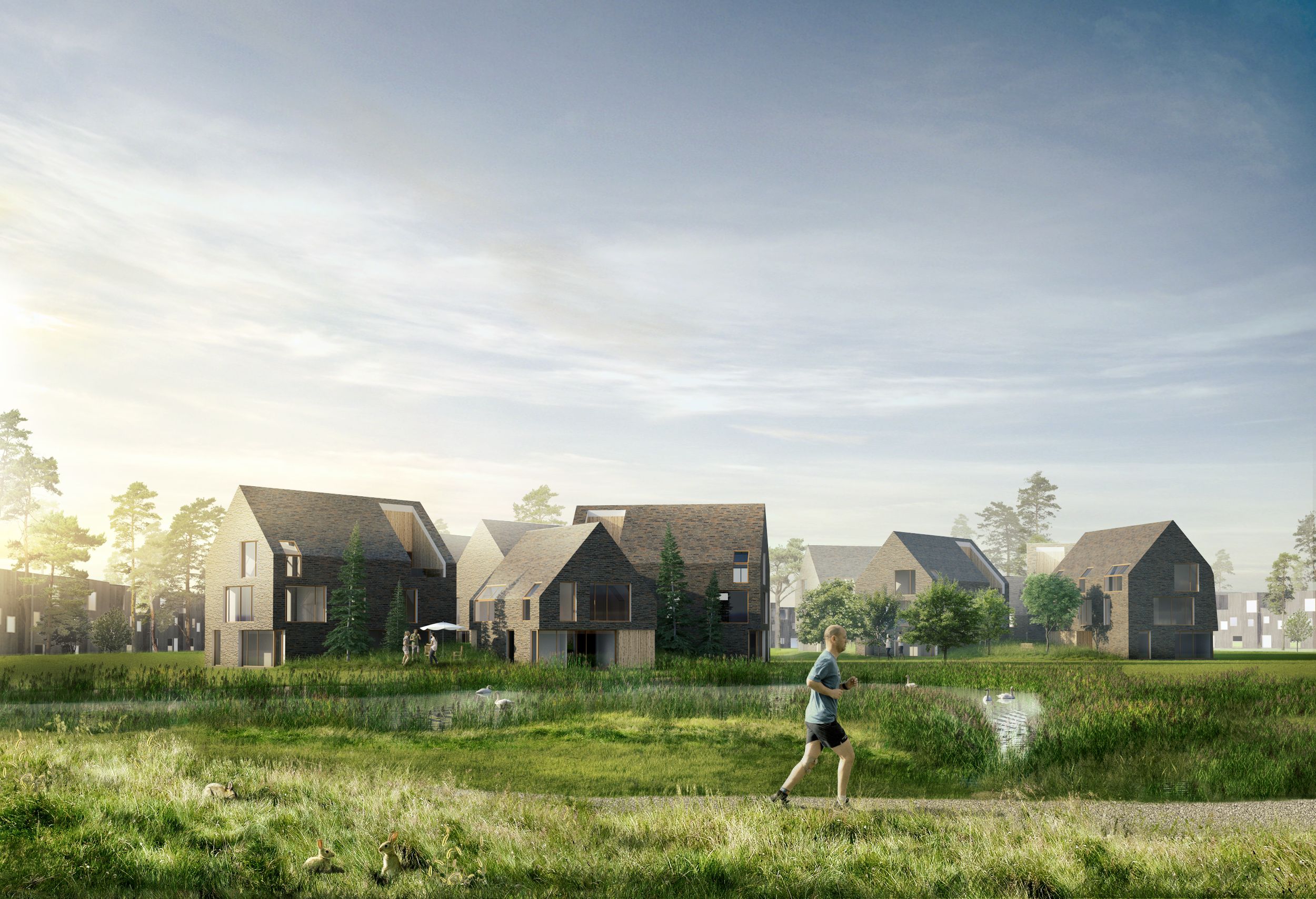 Hammersholt Enge. Koncept og vision for fremtidens bæredygtige landsby.